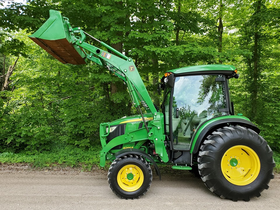 SOLD! 2016 John Deere 4066R Factory Cab Tractor & H180 Loader
