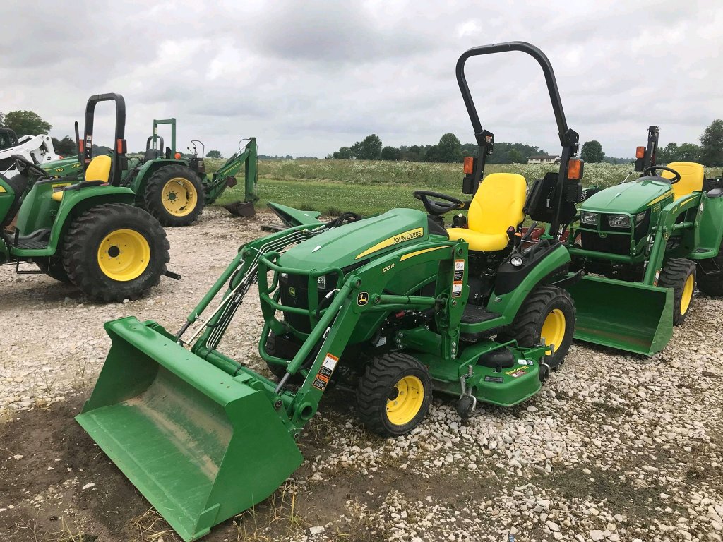 SOLD! 2019 John Deere 1025R , 120R Loader, Mower