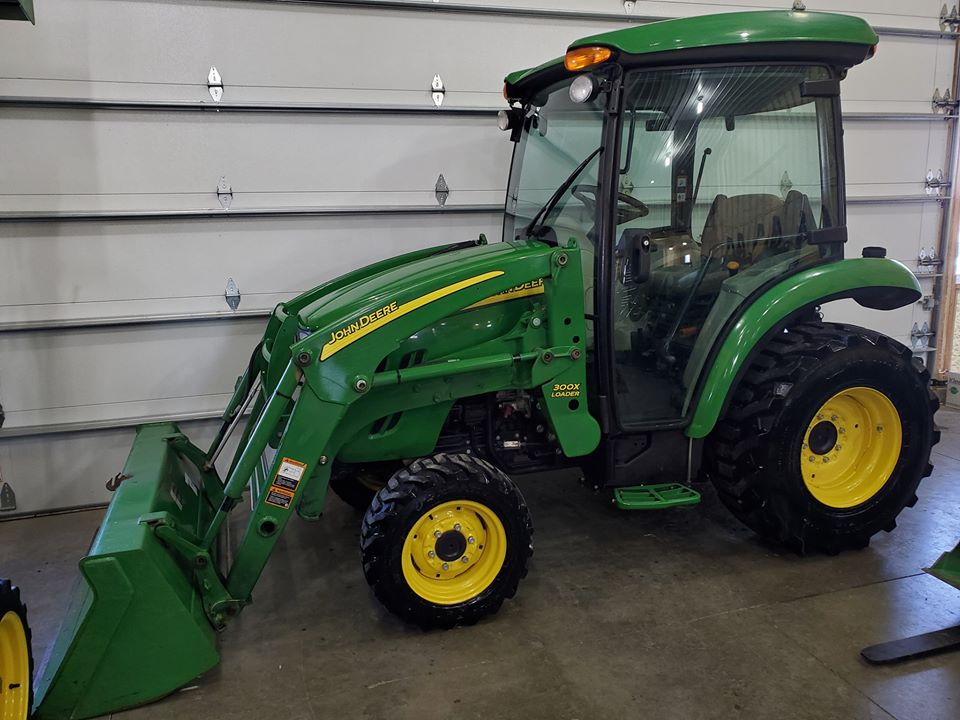 SOLD! 2013 John Deere 3720 Compact Cab Tractor & Loader