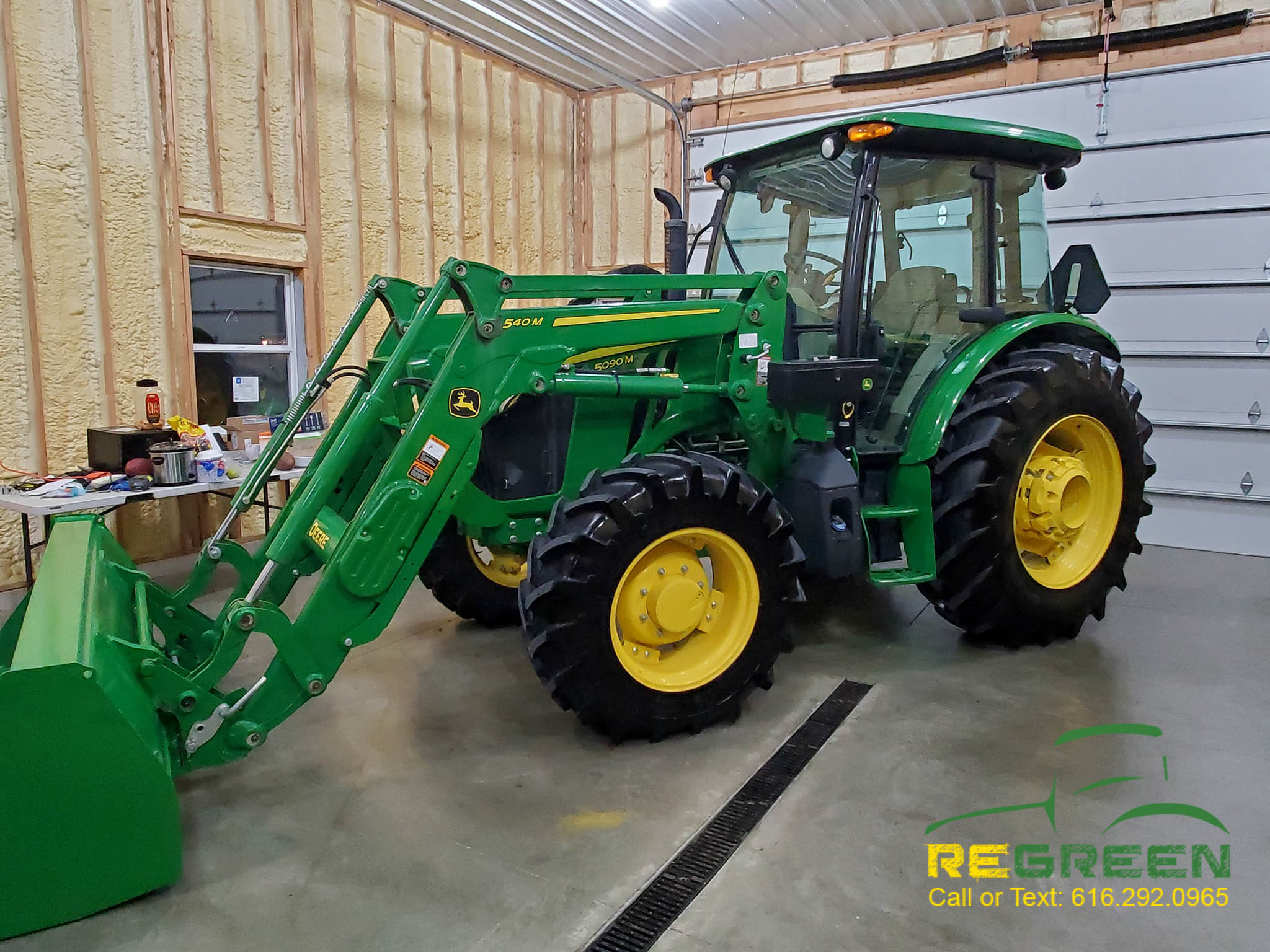 John deere mower sales with front end loader