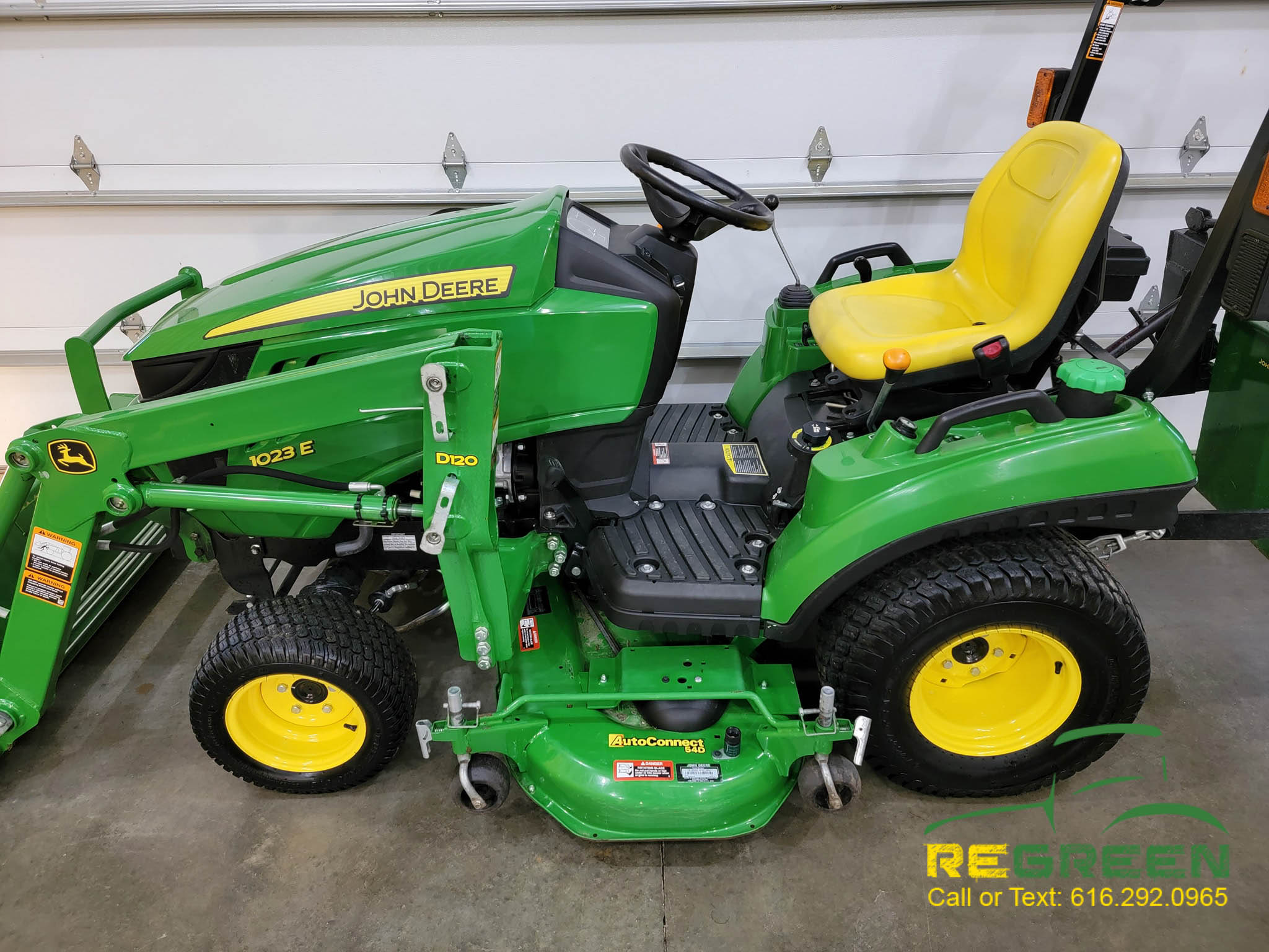 SOLD! 2017 John Deere 1023E Sub Compact Tractor & Attachments Package - Image 2