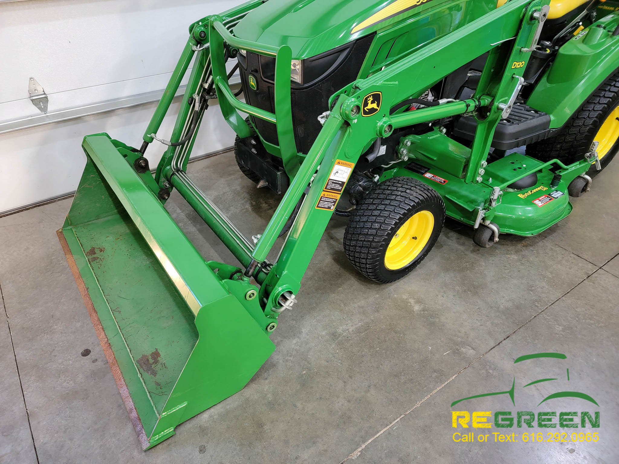 SOLD! 2017 John Deere 1023E Sub Compact Tractor & Attachments Package - Image 4