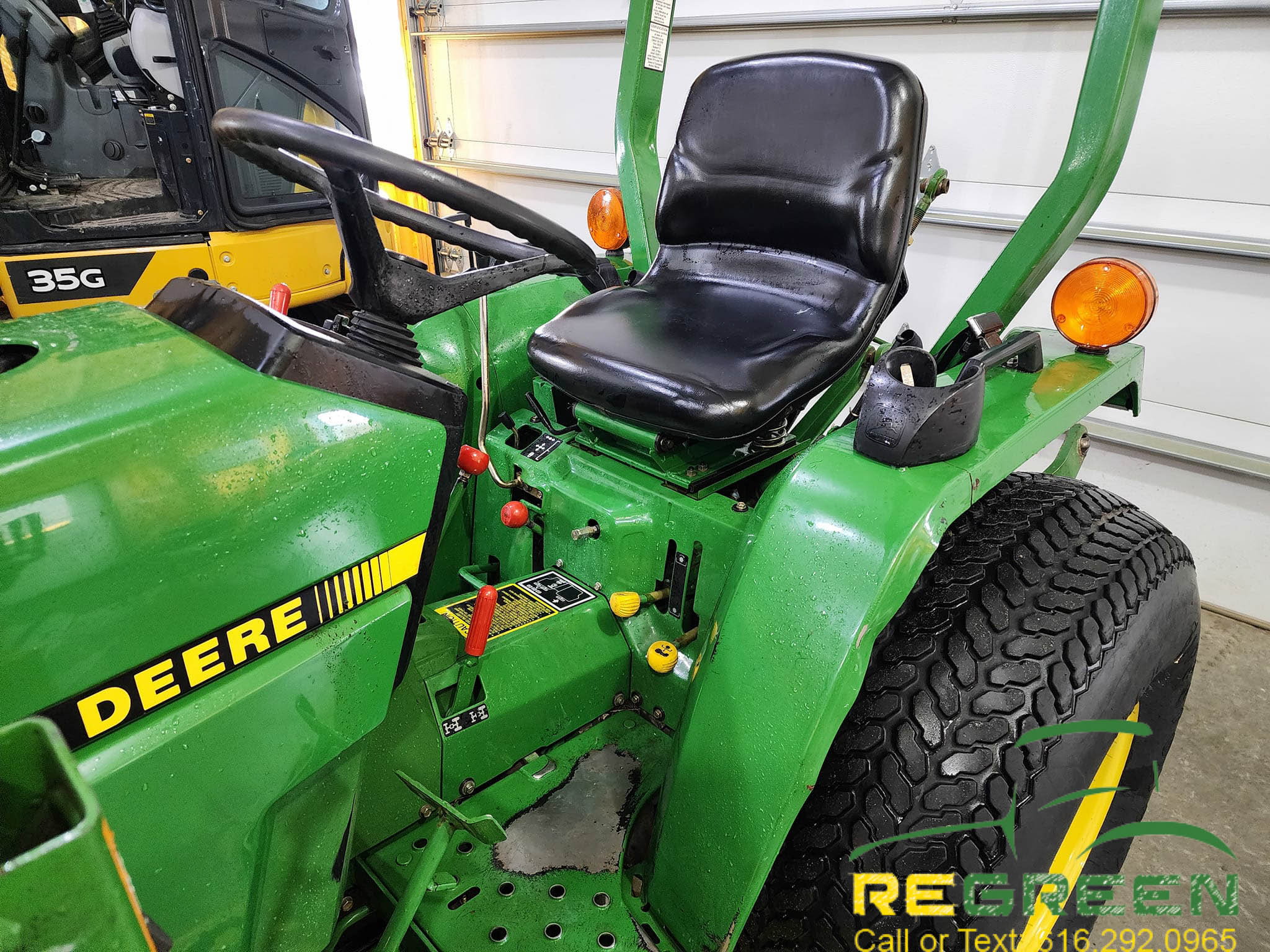 John Deere 770 Compact Tractor, Loader & Mower - Image 11