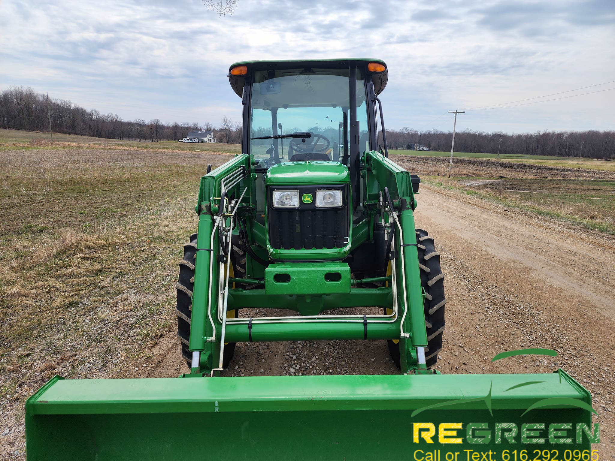 John Deere 5075E Utility Cab Tractor, Loader & Implements - Image 16