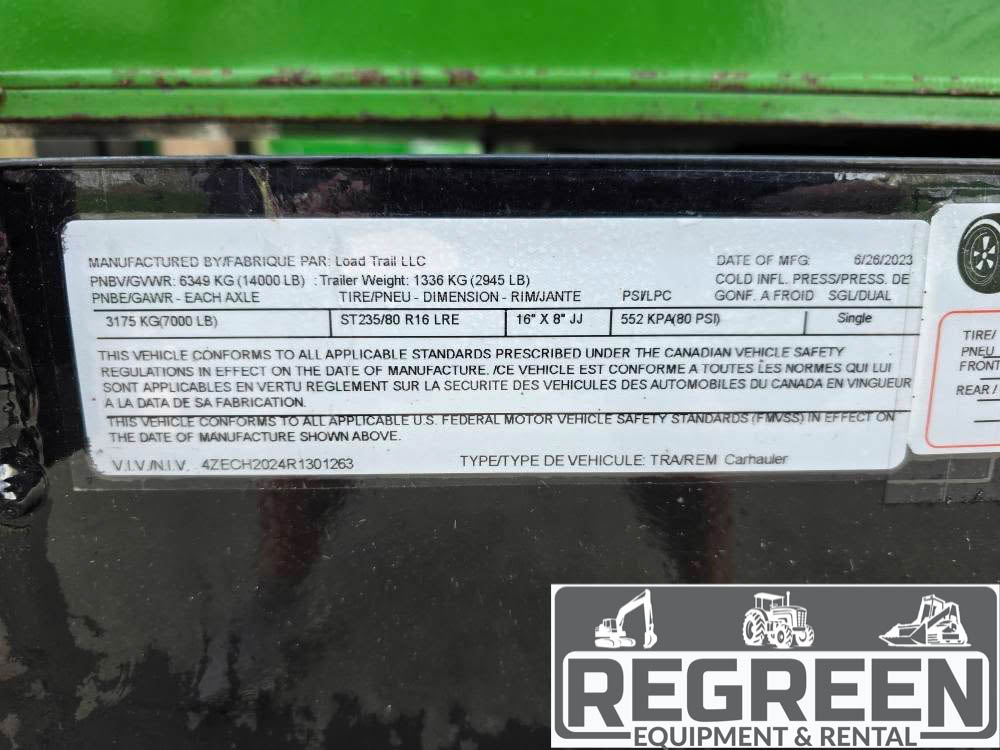 2023 John Deere 3025E Compact Tractor, Trailer & Attachments Package - Image 11
