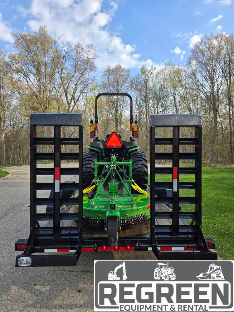 2023 John Deere 3025E Compact Tractor, Trailer & Attachments Package - Image 15