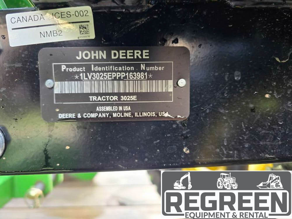 2023 John Deere 3025E Compact Tractor, Trailer & Attachments Package - Image 16