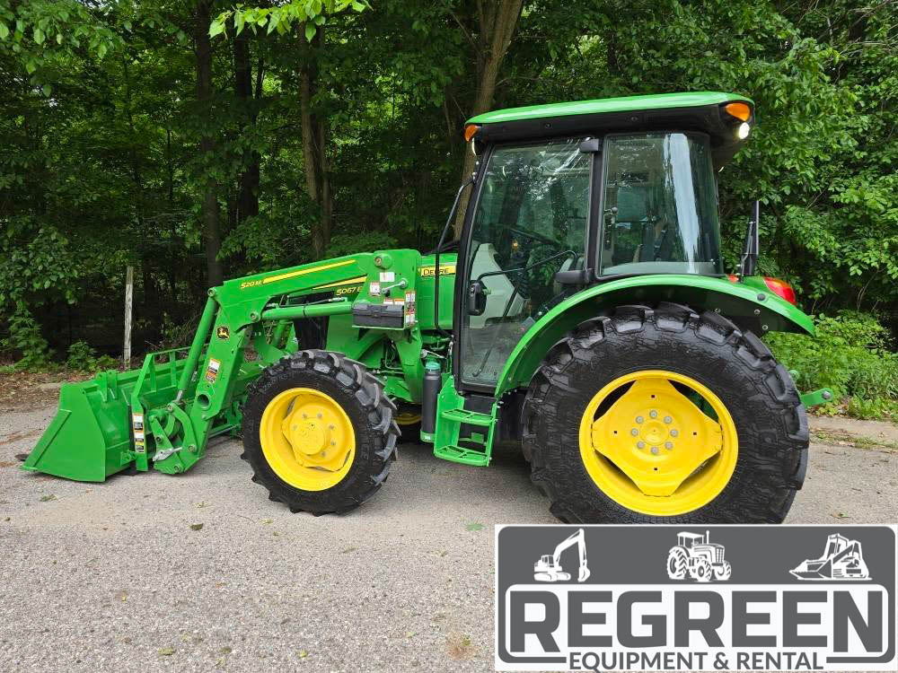 2024 John Deere 5067E Utility Cab Tractor, Loader & Forks - Image 18