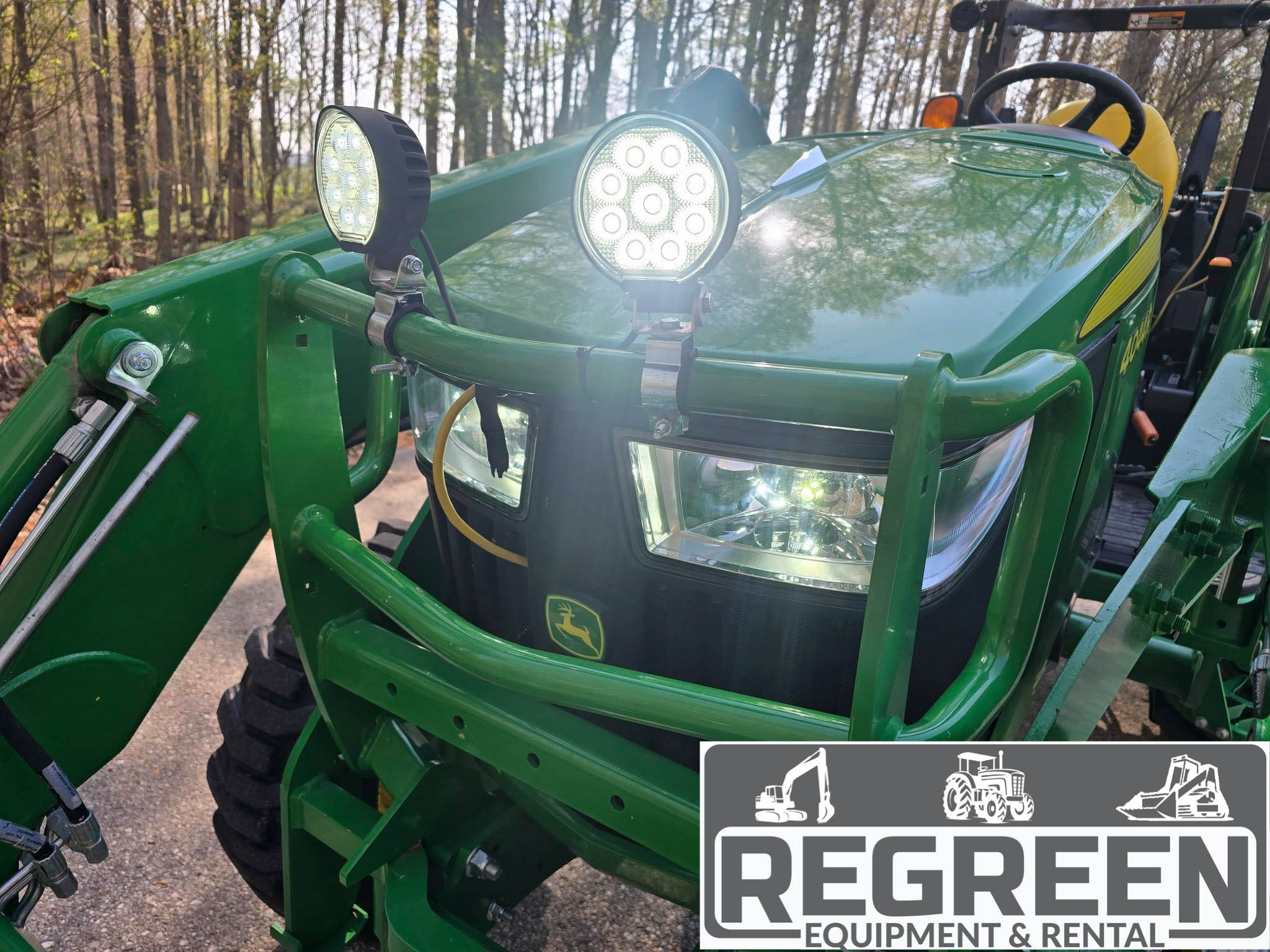2021 John Deere 4044R Compact Utility Tractor, Loader - ReGreen ...