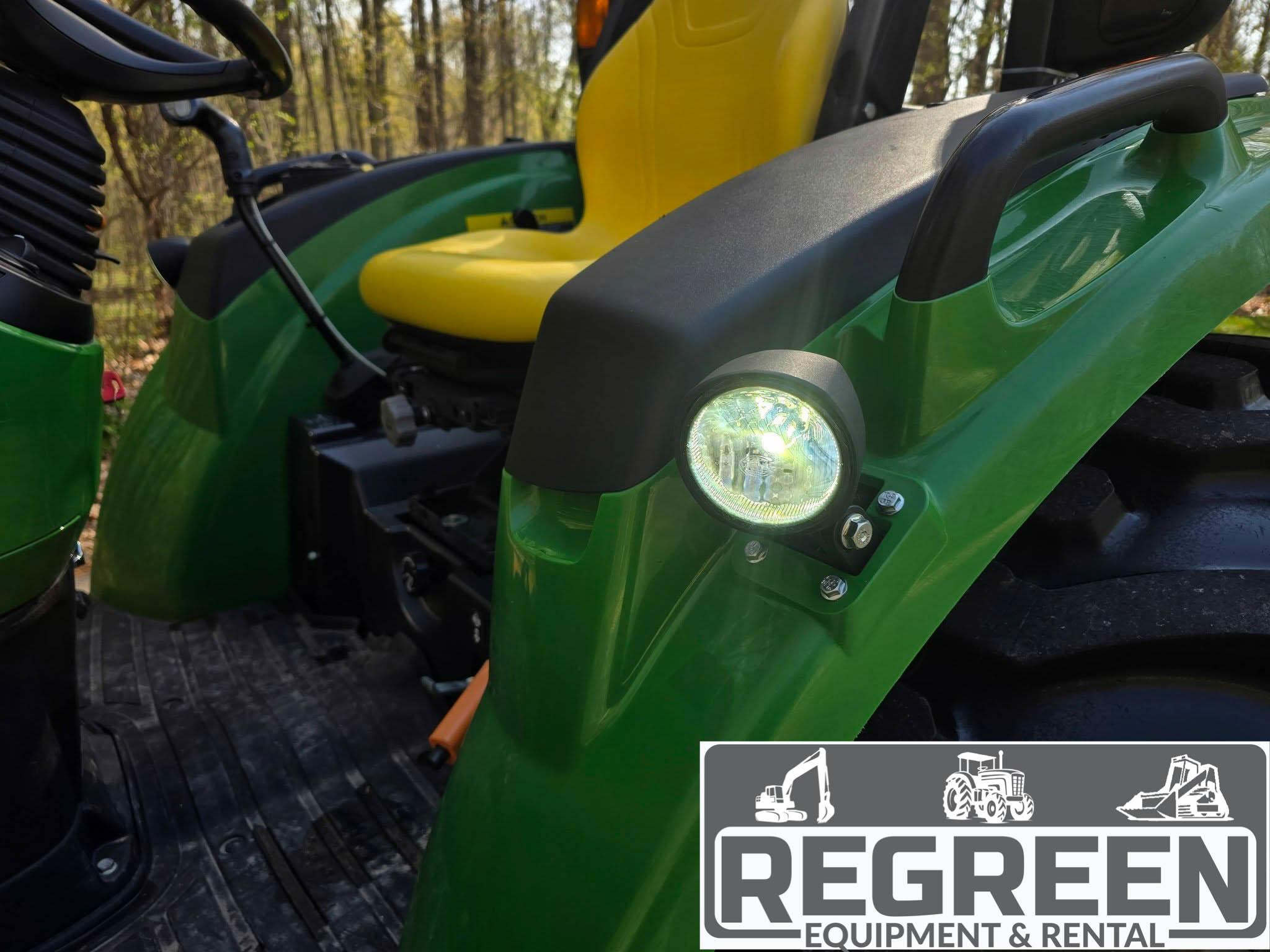 2021 John Deere 4044R Compact Utility Tractor, Loader - ReGreen ...